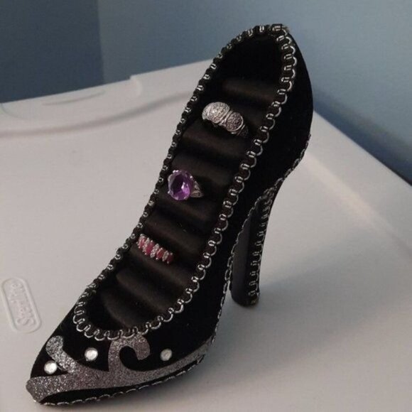 Ring Holder High Heel Bling - Picture 2 of 3